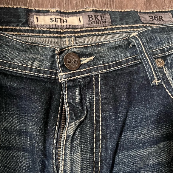 BKE Dark Wash Men's Jeans - Picture 8 of 12